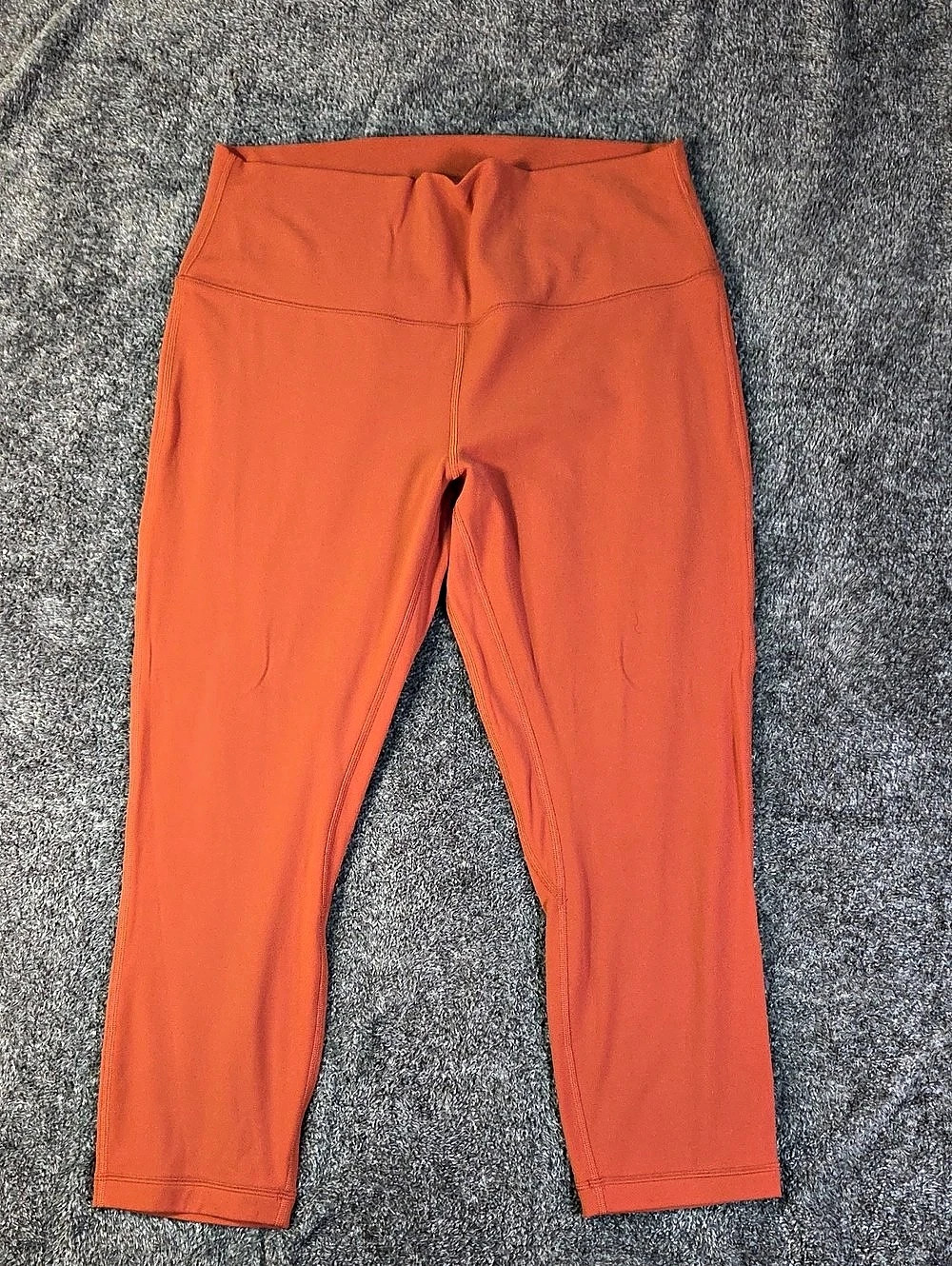 Lululemon Align High-Rise Crop 23" Aztec Brick Double Lined Leggings NWOT 14